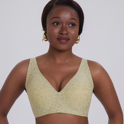 Cross-Border Bra Foreign Trade Women's Popular Seamless Wireless Comfortable Full-Cup Bra Amazon Hot Sale in Stock